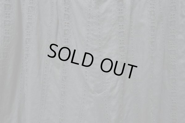 画像4: 【USED】LIMI feu(リミフゥ)刺繍柄クロップドワイドパンツ (4)