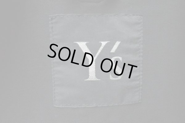 画像3: 【USED】Y's(ワイズ)黒サマーウール地ブルゾン (3)