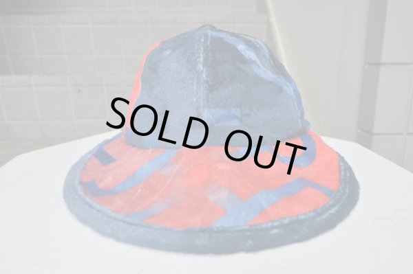 画像2: 【USED】bodysong BODYROTTEN(ボディーソング ボディーロッテン)グラフィック総柄デザインキャップ (2)