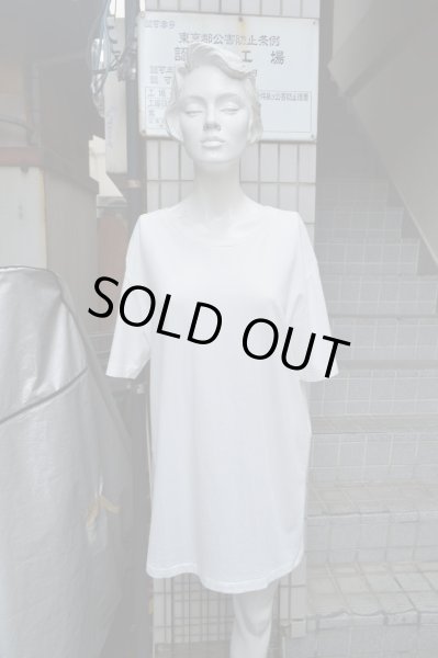 画像4: 【USED】SUB-AGE(サベージ)白無地オーバーサイズカットソー (4)