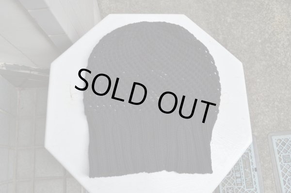 画像2: 【USED】JUVENILE HALL ROLLCALL×JUN MIKAMI(ジュベナイル ホール ロールコール×ジュンミカミ)覆面デザインニット帽 (2)