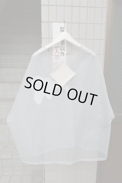 画像3: 【USED】BALMUNG(バルムング)パッチ装飾オーバーサイズシースルーカットソー (3)