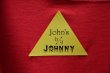 画像5: 【USED】John's by JOHNNY(ジョンズバイジョニー)フロッキープリントTシャツ (5)