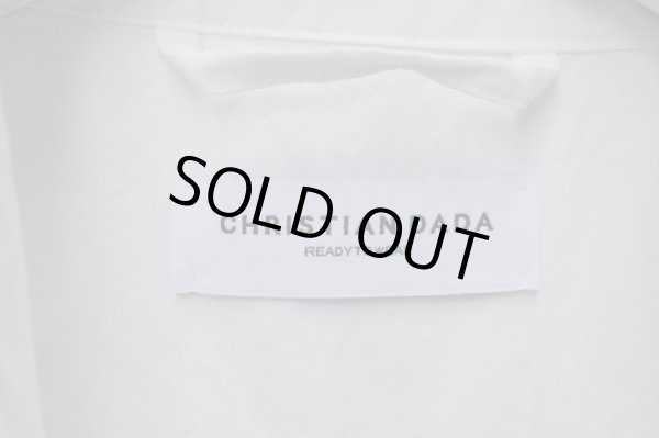 画像3: 【USED】CHRISTIAN DADA(クリスチャンダダ)ワイドスリーブ比翼シャツ (3)