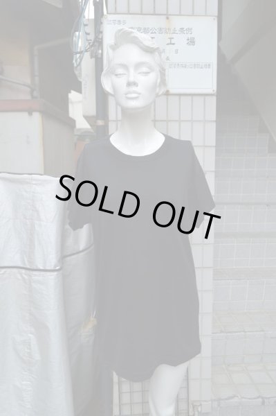 画像4: 【USED】Yohji Yamamoto POUR HOMME(ヨウジヤマモト プールオム)黒無地半袖カットソー (4)