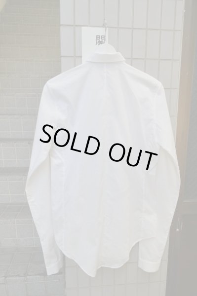 画像2: 【USED】LUCIOLE JEAN PIERRE(リュシオル ジャンピエール)プリーツデザイン長袖シャツ (2)