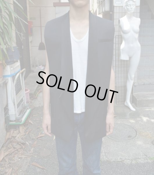 画像5: 【USED】BALMAIN×H&M(バルマン×エイチ＆エム)デザインノースリーブジャケット (5)