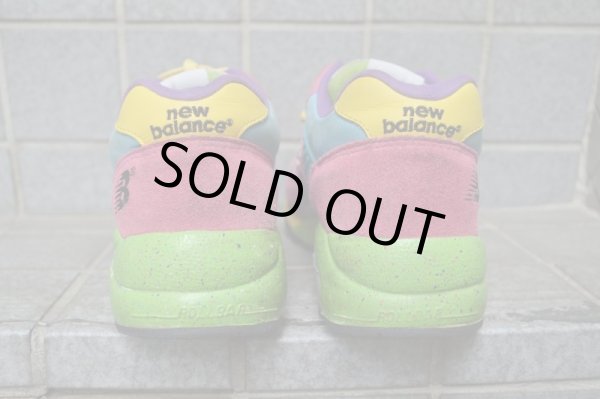 画像4: 【USED】NEW BALANCE×UNDEFEATED×STUSSY×HECTIC(ニューバランス)クレイジーカラースニーカー (4)