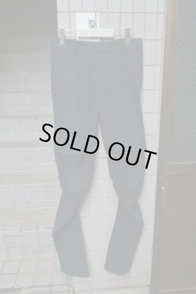 画像2: 【USED】ANN DEMEULEMEESTER(アンドゥムルメステール)コットン地デザインパンツ (2)