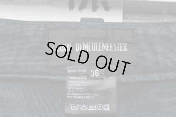 画像5: 【USED】ANN DEMEULEMEESTER(アンドゥムルメステール)コットン地デザインパンツ (5)