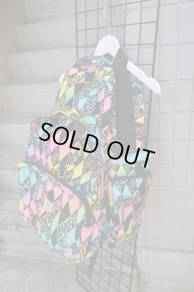 画像2: 【USED】KTZ(ココントウザイ)総柄バックパック (2)