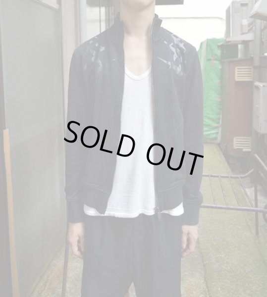 画像4: 【USED】Y-3(ワイスリー)黒スウェット地ブルゾン (4)