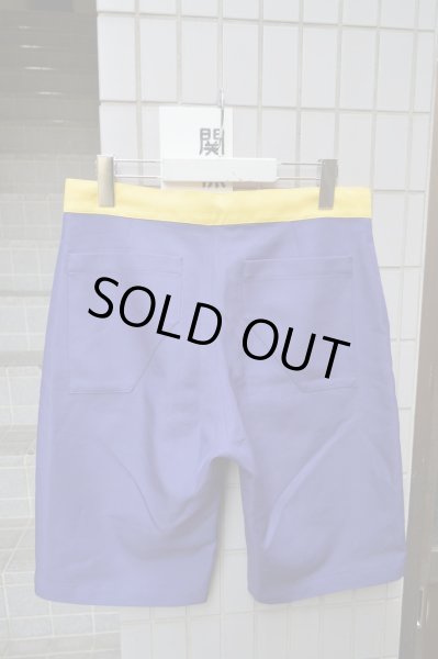 画像2: 【USED】FFYR(エフエフワイアール)カッティング切替ショートパンツ (2)
