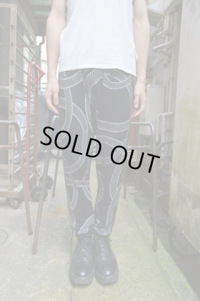 画像3: 【USED】Daniel Palillo(ダニエルパリッロ)総柄プルオーバースウェットパーカー＋サルエルパンツ セットアップ (3)