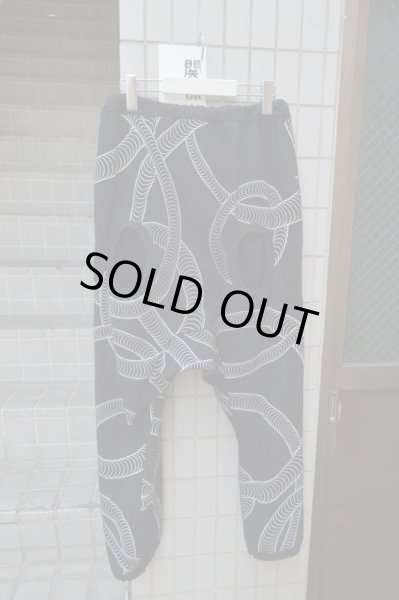 画像7: 【USED】Daniel Palillo(ダニエルパリッロ)総柄プルオーバースウェットパーカー＋サルエルパンツ セットアップ (7)