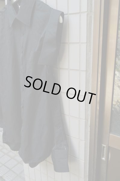 画像2: 【USED】HOMELESS PARTY(ホームレスパーティー)2waysリメイク変形デザインシャツ (2)