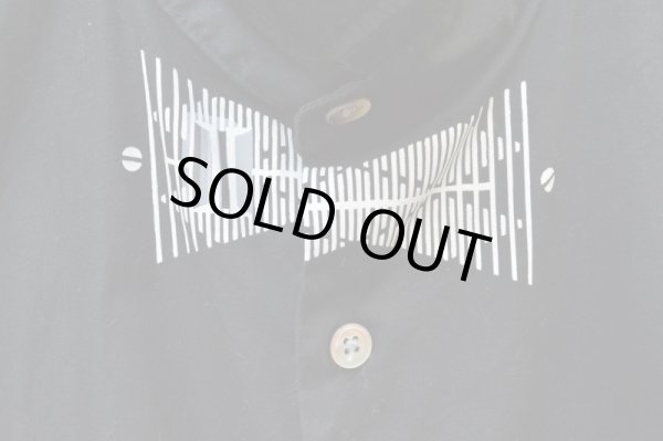 画像3: 【USED】PHENOMENON(フェノメノン)だまし絵プリント半袖シャツ (3)