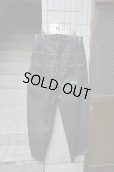 画像2: 【USED】LABRAT(ラブラット)ペインターワイドデニムパンツ (2)