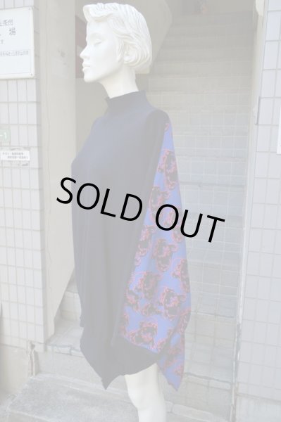 画像6: 【USED】JUVENILE HALL ROLLCALL(ジュベナイル ホール ロールコール)アシンメトリー切替ビッグニット (6)