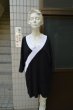 画像4: 【USED】Shinya yamaguchi(シンヤヤマグチ)黒×白キモノTシャツ (4)