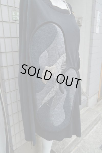 画像5: 【USED】runurunu(ルヌルヌ)切替変形デザインプルオーバートップス (5)