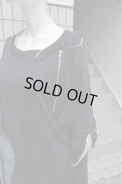 画像6: 【USED】runurunu(ルヌルヌ)切替変形デザインプルオーバートップス (6)