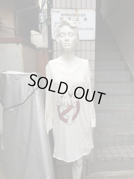 画像5: 【USED】STOF(ストフ)プリント7分袖カットソー (5)