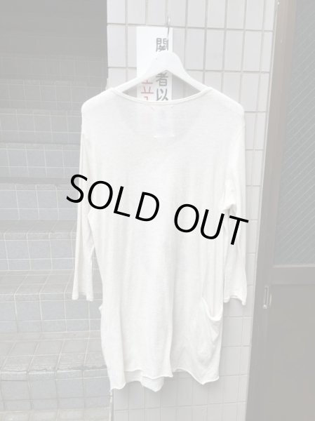 画像2: 【USED】STOF(ストフ)プリント7分袖カットソー (2)