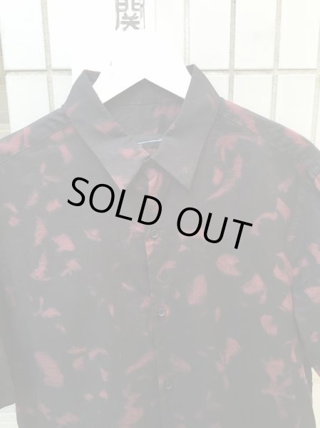 画像3: 【USED】LAD MUSICIAN(ラッドミュージシャン)フェザー柄半袖シャツ (3)