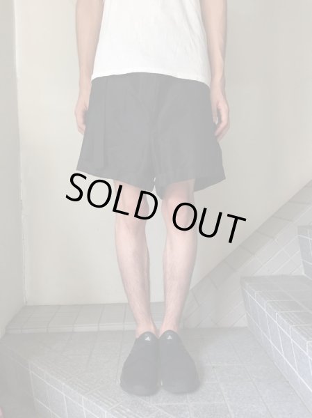 画像4: 【USED】J.W ANDERSON×TOPSHOP(ジェイダブリュー アンダーソン×トップショップ)黒シルク地ワイドショーツ (4)