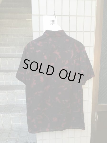 画像2: 【USED】LAD MUSICIAN(ラッドミュージシャン)フェザー柄半袖シャツ (2)