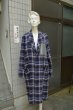 画像1: 【USED】YEAH RIGHT(イェーライト)メッシュ地切替ネルガウンコート (1)