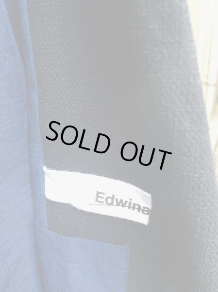 画像3: 【USED】Edwina Horl(エドウィナホール)コットン×リネン地ロングジャケット (3)