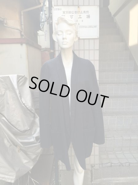 画像4: 【USED】Edwina Horl(エドウィナホール)コットン×リネン地ロングジャケット (4)