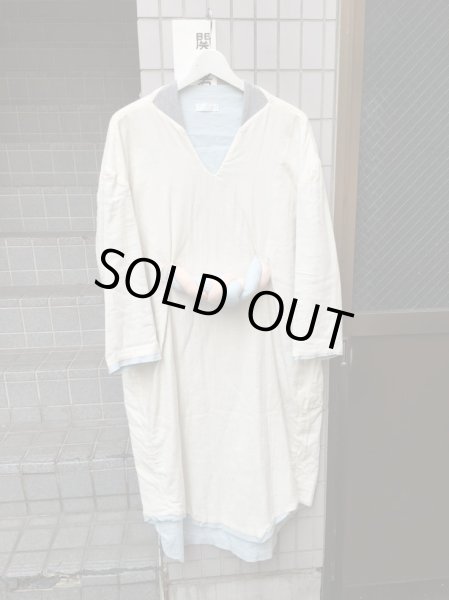 画像2: 【nemu ネム】デザインプルオーバーワンピース (2)