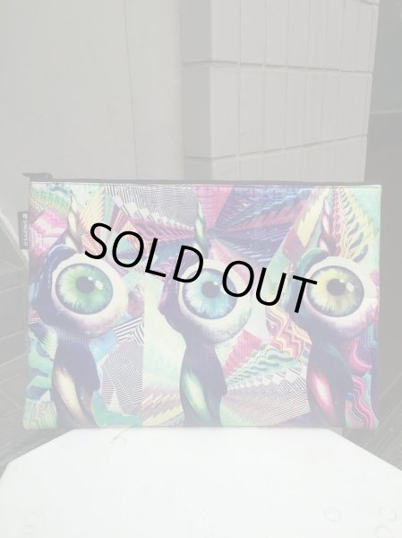 画像2: 【JOSIAH CHUA ジョサイア】総柄プリントクラッチバッグ (2)