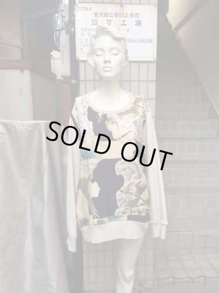 画像6: 【和洋折衷 わようせっちゅう】リメイク切替デザインスウェット (6)