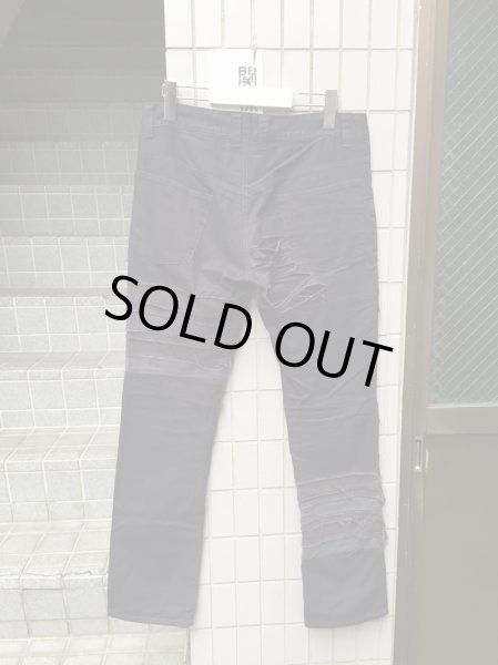 画像3: 【CARTRIDGE CASE 222 カートリッジケース】クラスト加工パンツ (3)
