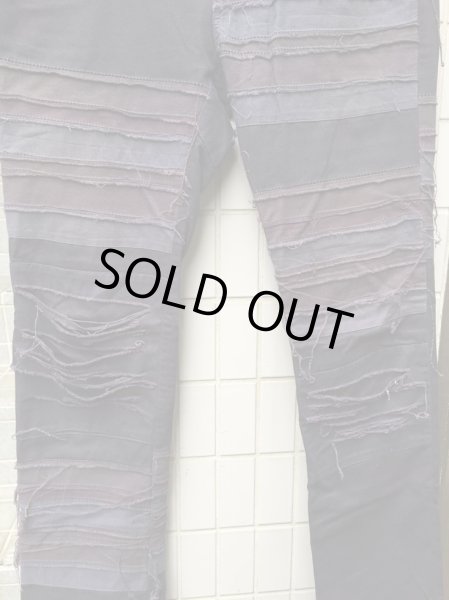 画像4: 【CARTRIDGE CASE 222 カートリッジケース】クラスト加工パンツ (4)