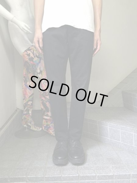 画像5: 【Rick Owens リックオウエンス】黒カッティングミニマルパンツ (5)