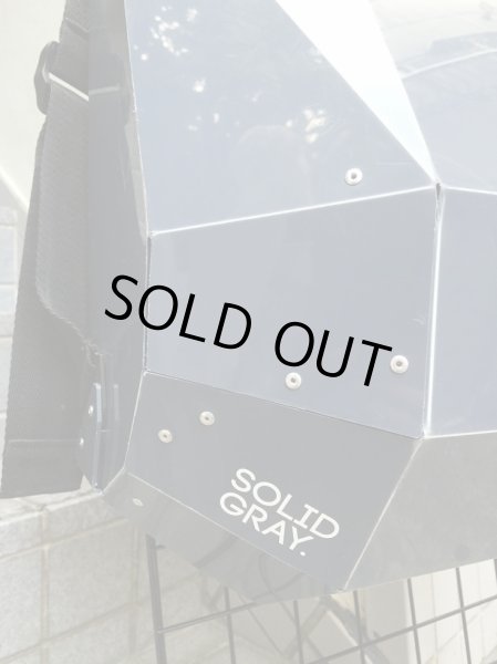 画像4: 【SOLID GRAY. ソリッドグレイ】多角形型バックパック (4)