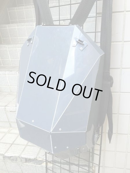 画像2: 【SOLID GRAY. ソリッドグレイ】多角形型バックパック (2)