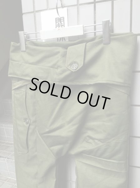 画像4: 【VINTAGE USED古着】ミリタリー再構築タイパンツ (4)