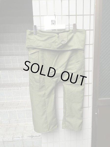 画像3: 【VINTAGE USED古着】ミリタリー再構築タイパンツ (3)