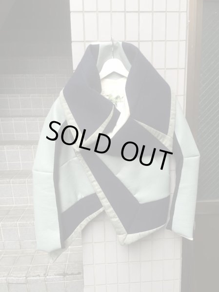 画像3: 【BALMUNG バルムング】レザー切替変形デザインジャケット (3)