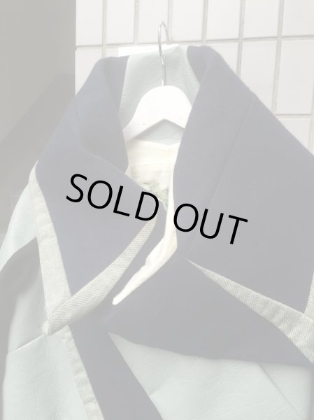 画像4: 【BALMUNG バルムング】レザー切替変形デザインジャケット (4)