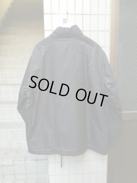 画像2: 【W&LT ウォルト】黒ナイロンブルゾン (2)