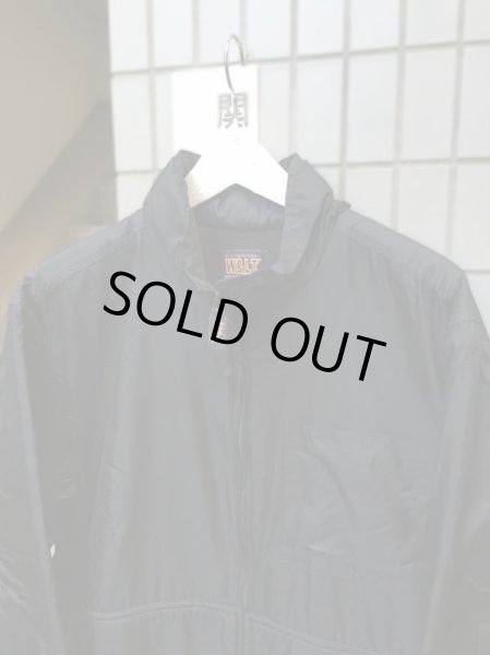 画像3: 【W&LT ウォルト】黒ナイロンブルゾン (3)