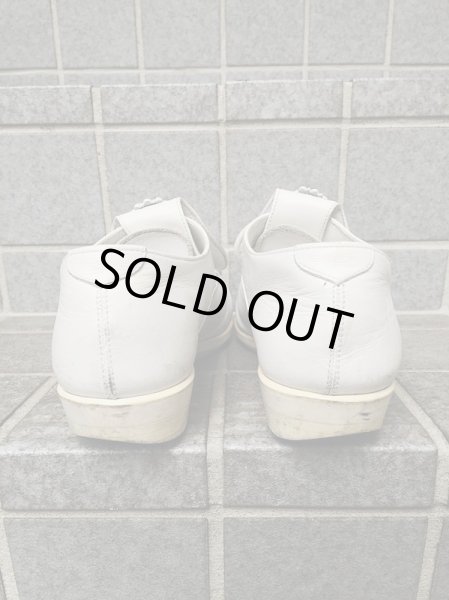 画像4: 【BELLY BUTTON ベリーボタン】白デザインレザーシューズ (4)