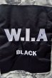 画像4: 【W.I.A BLACK ダブリューアイエー ブラック】切替ボンバーMA-1ジャケット (4)
